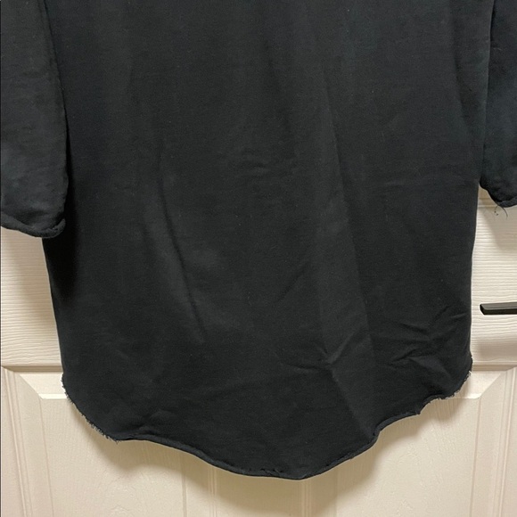 Jackson Rowe | Black | Larrea | Cotton | Hi-Low | Sweatshirt Dress | Size S - Picture 10 of 16